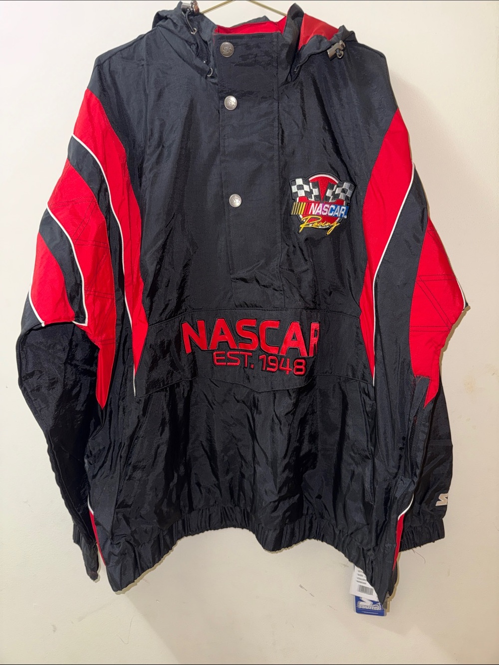 New Starter NASCAR pullover Jacket XXL